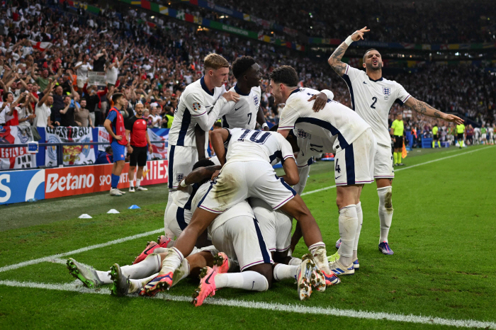 This is the power of the closing price! England come from behind to beat Slovakia 2-1 with a 'Bellingham Theatre equalizer Kane come from behind'...advance to the quarterfinals