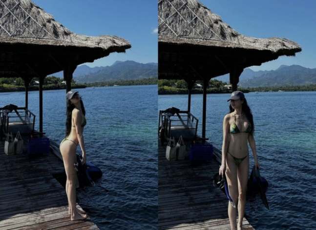  Was the S line this good? Nana showed off her unexpected figure with 'Shocking Bikini'