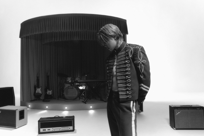  BTS Jimin unveils the concept photo of a new member of a marching band