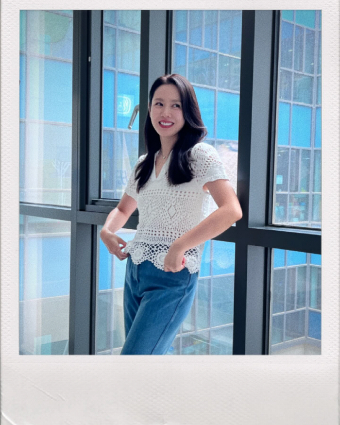  Which punching summer knitwear worn by Son Ye-jin who visited Bucheon Film Festival?