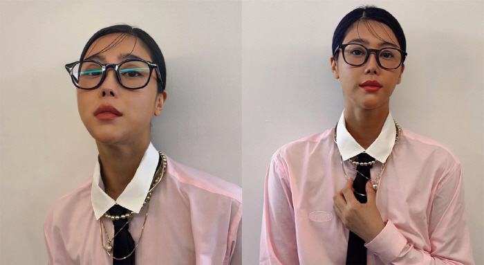 Solbi, the jawline you want to brag about..After losing 15kg, I became a completely different person
