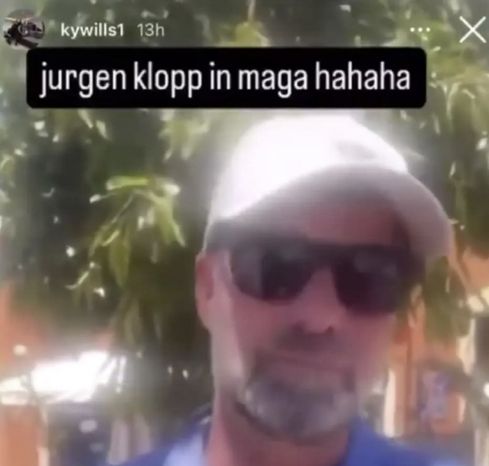 'What kind of disrespect is this?'...Klopp leaves Liverpool during vacation 'Meeting Manchester United fans'