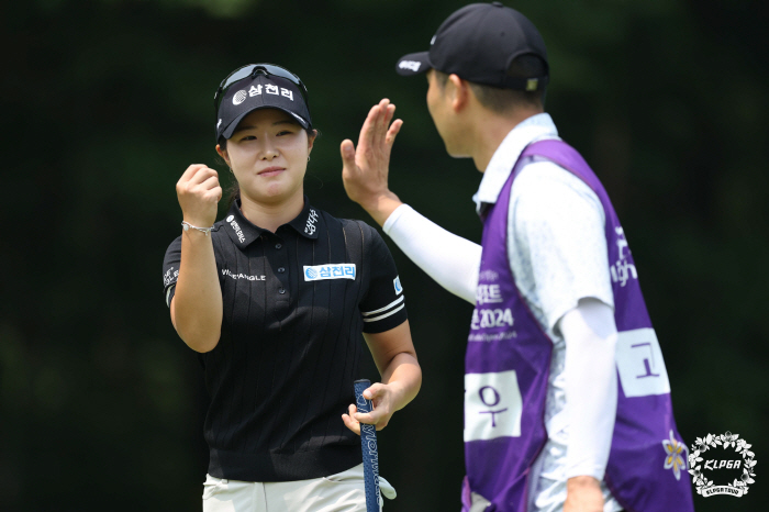 'I like the sloping course better' Ko Ji-woo reduced 5 strokes to the lead in the final round → 2 wins in Tongsan, Lee Dong-eun wins his first hole-in-one → 10 million won 1 carat diamond 