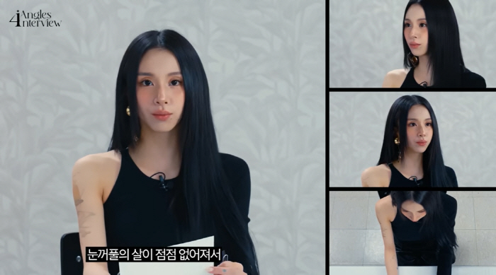 TWICE Chaeyoung explains her changed eyes 'As you get older, your eyelids will lose weight'('ESQUIRE')