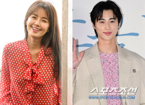 Shin Ae-ra 'Son Byun Woo-seok, I thought it would go well...Send a congratulatory message after the box office hit with ''Before Uptu' (Cinetown) 