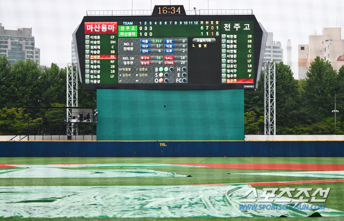 'Stop the game for 104 minutes → 291 minutes in the rain' Jung Woo-joo gave Jeon the first blue dragon flag in 100 years! First national championship in 39 years.