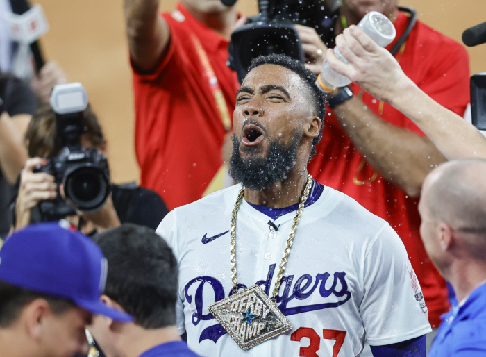 'You must have underestimated me' Hernandez LAD Home Run Derby is thrilled to win his first championship, and it's fun without Ohtani-Jersey!