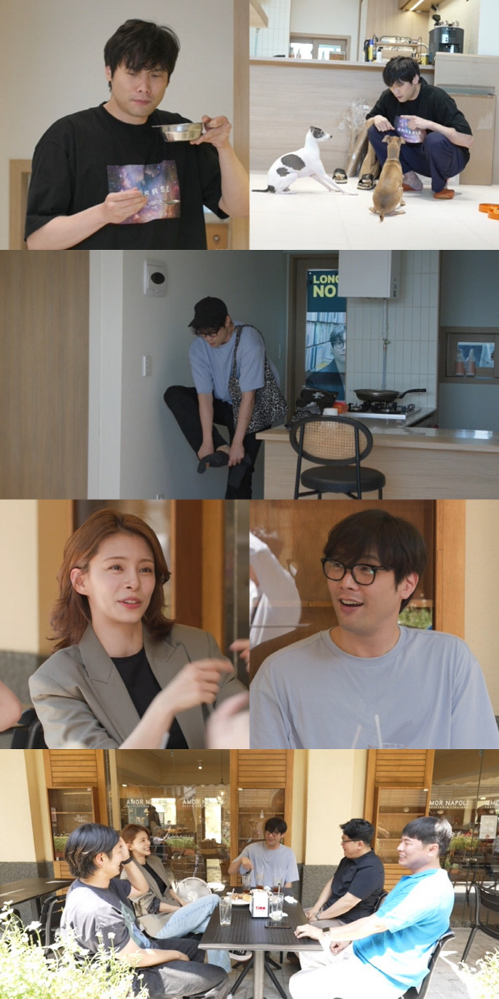 Choi Daniel is walking around the house wearing 'Omniscient Interfering View' shoes