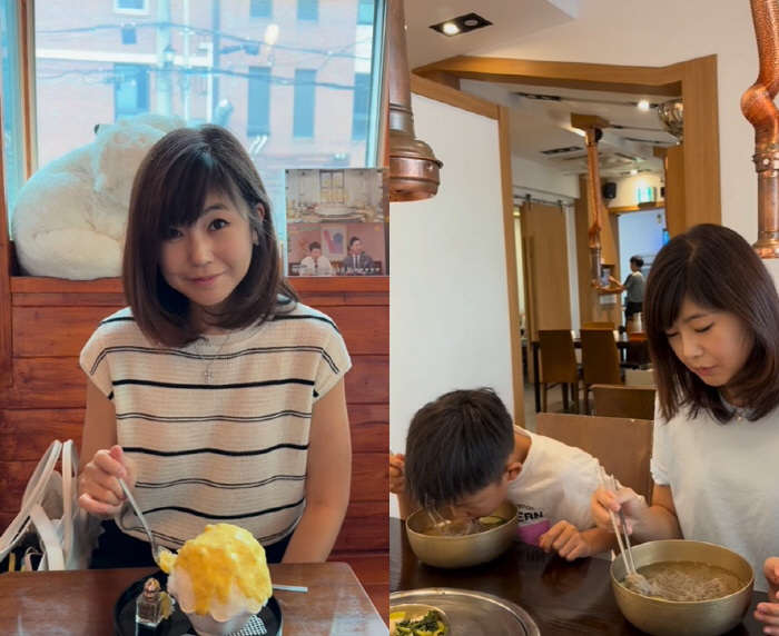 'Hong Kong House'Kang Su-jeong and 子 started living in Korea.'I ate really diligently