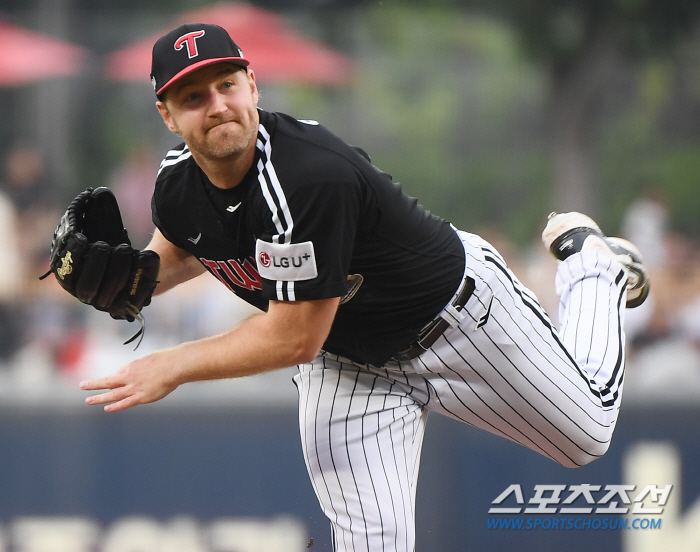 'LG without Kelly'Nce is the ace. The ball speed of 152 km went up again. 7K scoreless in 6 innings against Lotte. I can see 10 wins