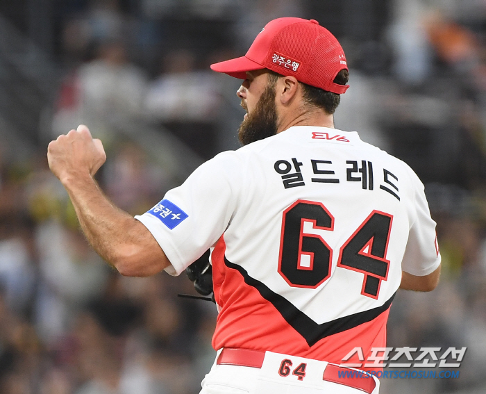 KIA without hesitation '5 points in the 2nd inning  Aldred QS' 8 consecutive wins with Kang Woo-cold! NC's 50% winning rate collapsed 