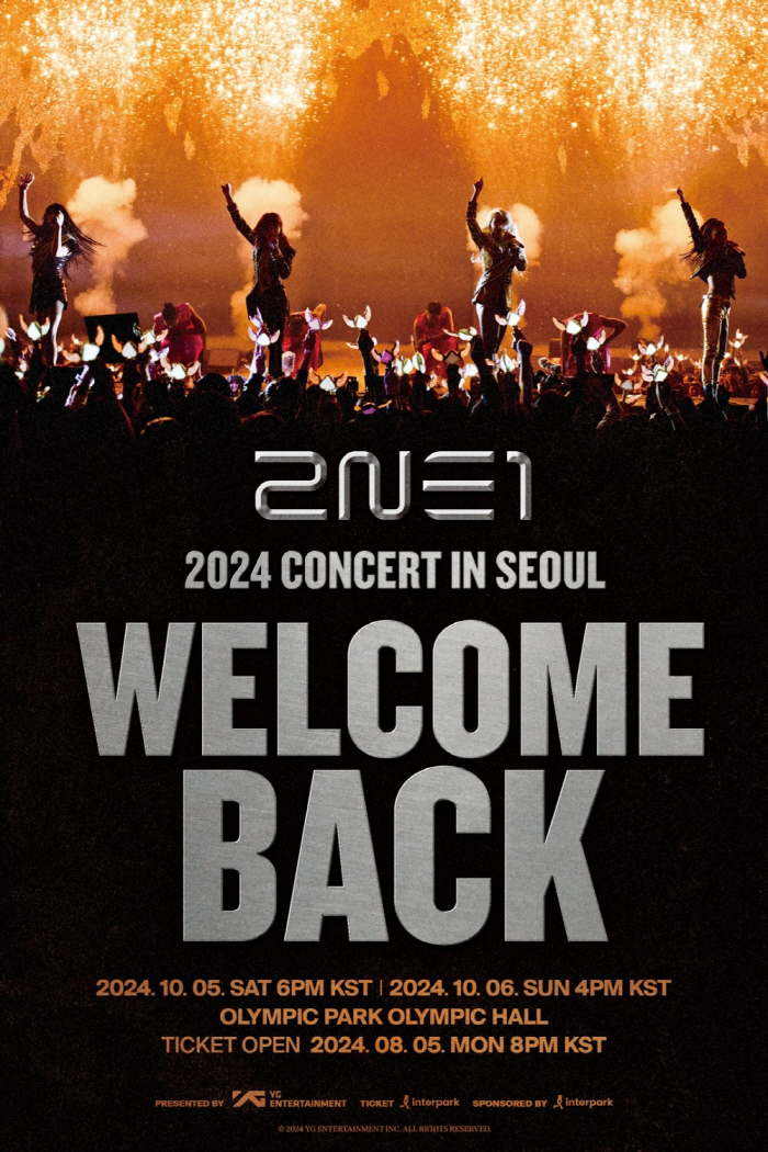 2NE1 Celebrates 15th Anniversary with Seoul Concert on October 5-6