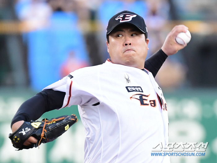 The ace who pushed RYU away '5 innings no-hitter' A brilliant return, surprising arrest...It got faster after TJS