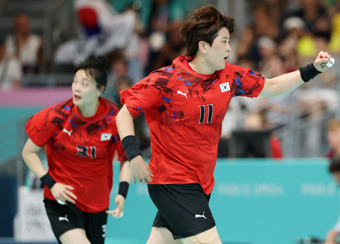 South Korea's women's handball was strong, 'Iron Wall' beat Germany 23-22'Start of Pleasure'