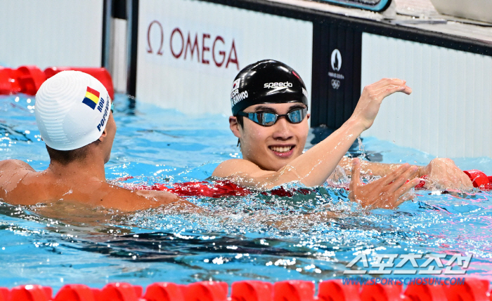 'Kim Woo-min and Kim Won-hyung run-off, cooler picture' 黃 Sun-woo is confident in the 200m freestyle