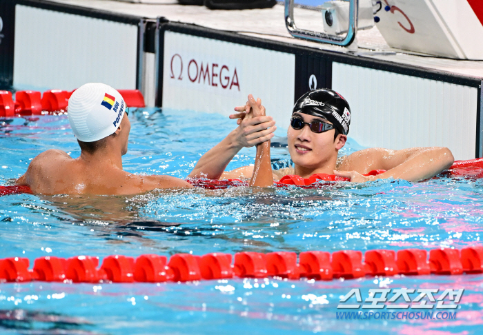 'Kim Woo-min and Kim Won-hyung run-off, cooler picture' 黃 Sun-woo is confident in the 200m freestyle