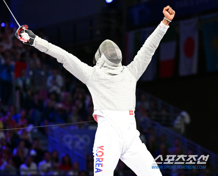 ''Paris first gold grand slam' achieved' Oh Sang-wook 'Tokyo 'The Avengers'Thank you to the members'