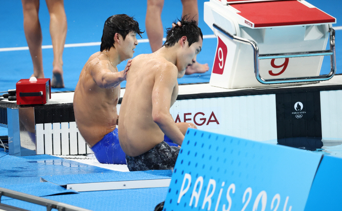 At the last minute, the pace dropped to 0.04 seconds per day, and the final round failed to pass 'Shock'Hwang Sun-woo 'My swimming life is not over' 