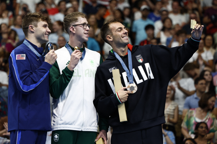 'So you're my destiny' Paris Olympian couple fight, Italian couple win a medal almost at the same time