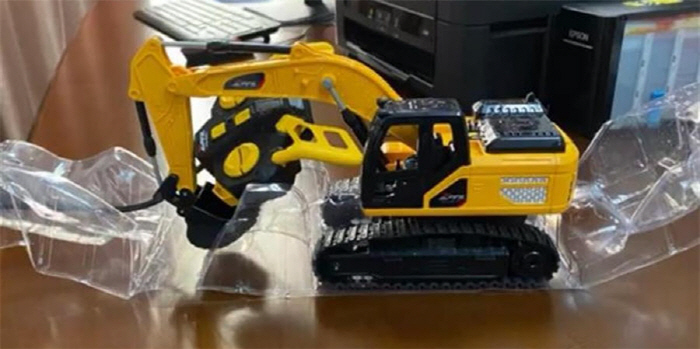 2 million won excavator online order, toys will be delivered 'absurd'