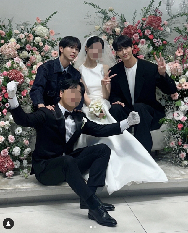 Byeon Woo Seok's all-time inconvenience guest..Attending the wedding ceremony with Joo Woo-jae 