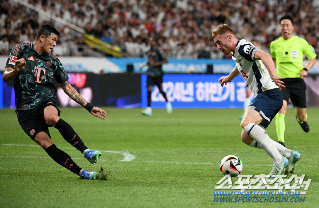 Tottenham is easy without Kane, Kim Min-jae laughed for the first time in a match between 韓월 and 클....Munich wins 2-1 over Tottenham |'Son Heung-min plays 75 minutes'