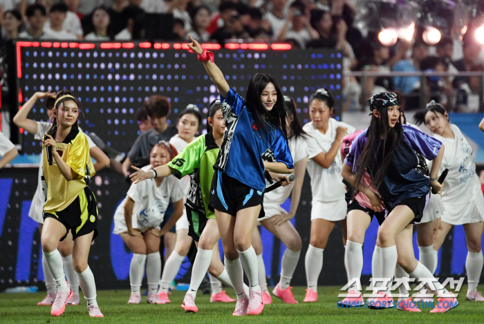  New Jin's Minji 'Tottenham-Munich players' hearts flutter '