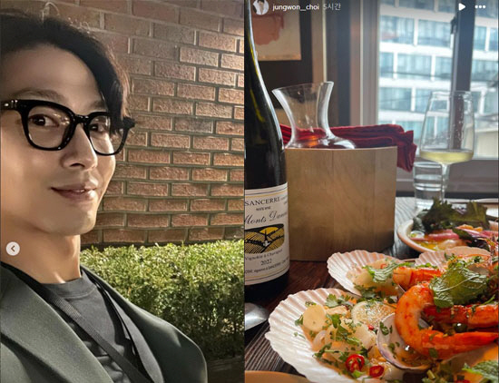 Choi Jung-won's relaxed wine brunch routine after 'Sanggan male blood sausage'