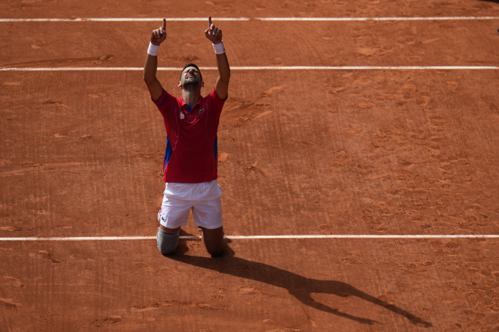  'Golden Slam'After sobbing → Djokovic 'Olympics are different from national and grand slam'