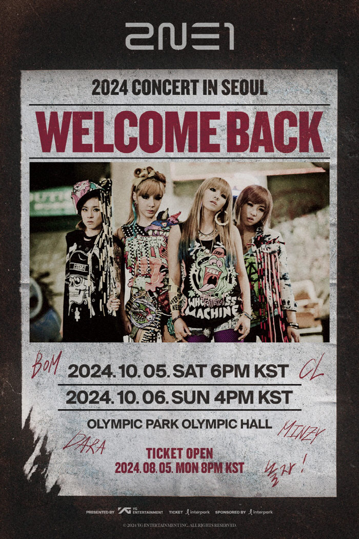 2NE1's 15th Anniversary Concert Sells Out Amidst High Demand