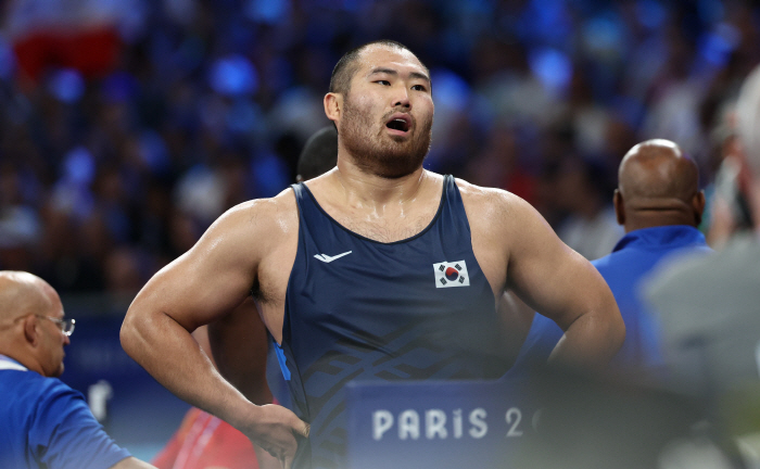  Another monster behind the monster.. Wrestling 130kg Lee Seung-chan also lost the consolation match → Olympics ended with two games