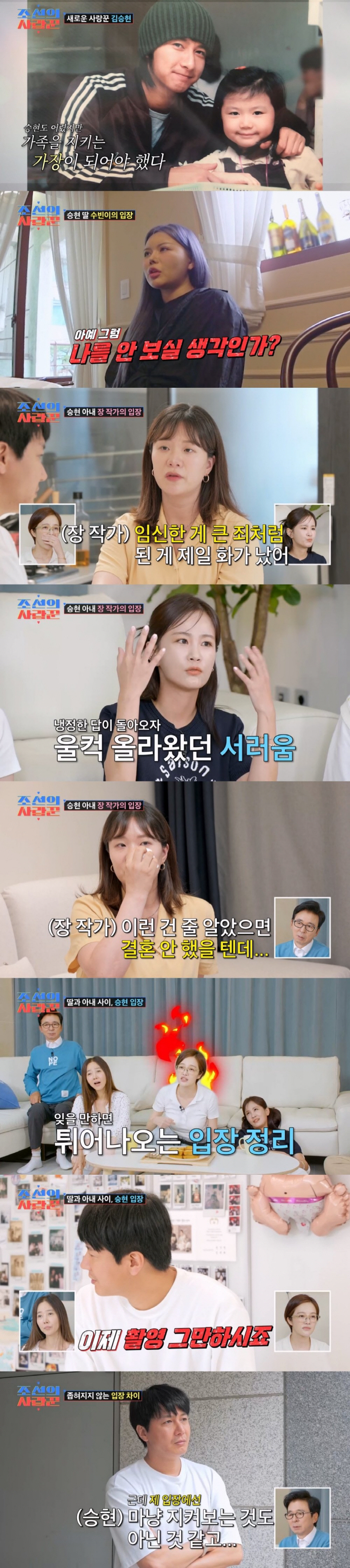  Jang Jung-yoon, ♥ Confession of conflict with Kim Seung-hyun's daughter 