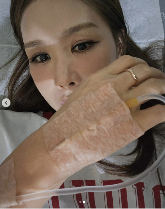 CHARINA, what's going on with the IV? 'The stomach and intestines are twisted, and I'm alive.'