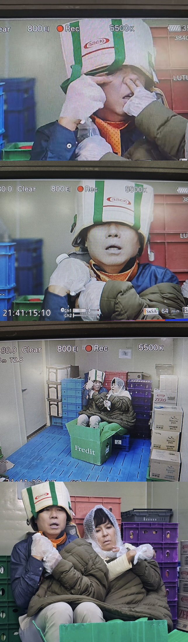 'Daddy makes money like this.' Park Soo Hong, fingers in his nostrils..a dismal performance
