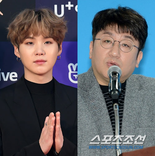 Even Bang Si-hyuk, who met 'Drunk Driving' Suga'00 years BJ'..a breeze-free hive