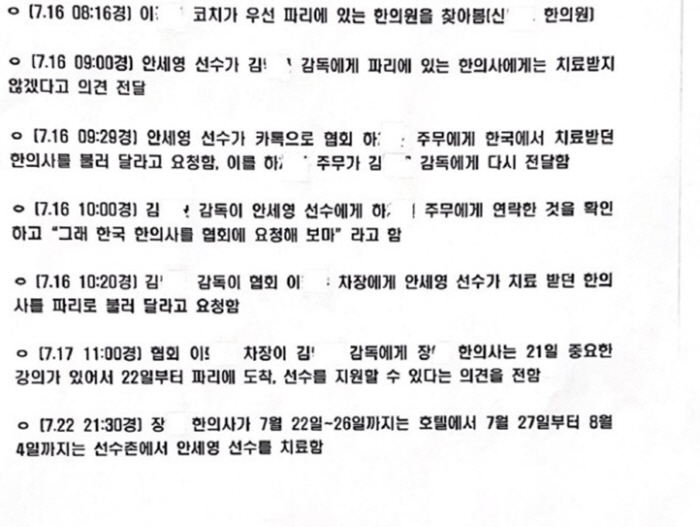 Heartbroken Badminton Coaches'Sending to the People...Let me tell you the fact that 'Ahn Se-young's interview''