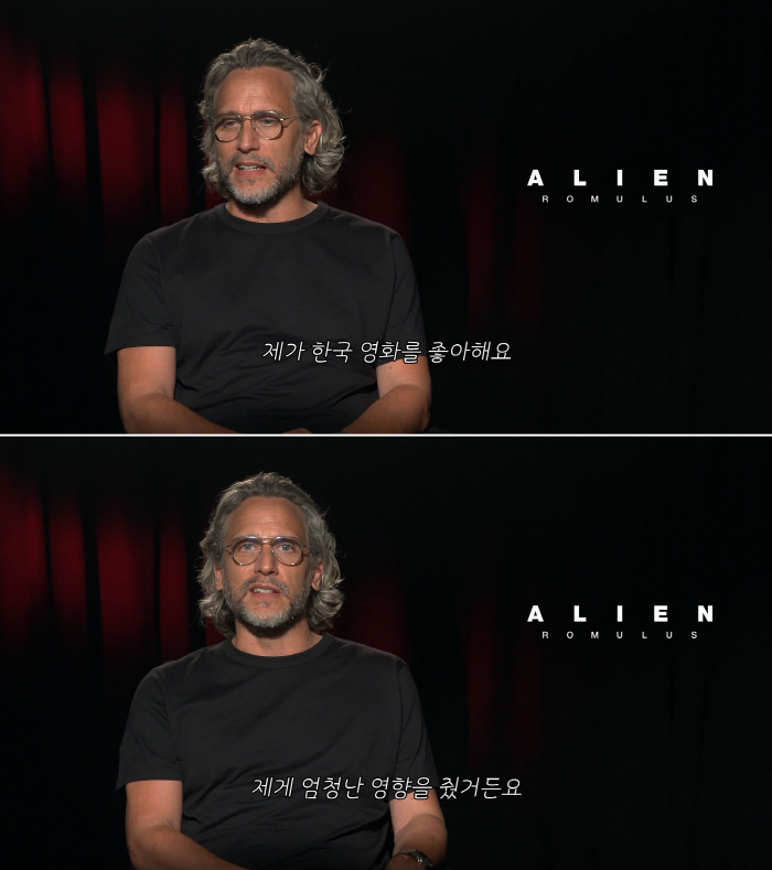 ''Old Boy'→'Pandemic' Changed My Life''Alien Romulus' Director's Heart for Korean Film