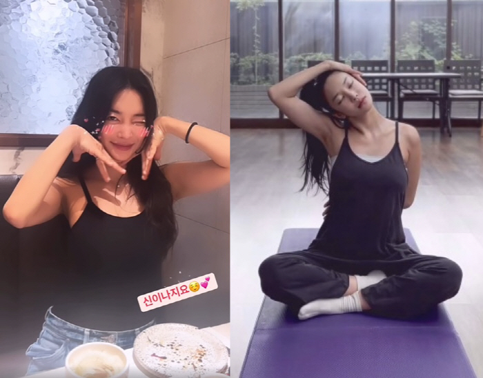 'Strange Daughter-in-law' Kim Yun-ji gave birth just a month'Jong-Tip Body'No belly fat even if you sit down