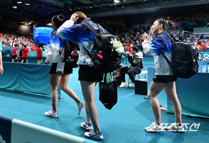 'Bronze match against Germany' Korean women's table tennis'Youngest on top'Shin Yu-bin'Last Olympic Games, finish with a great medal'