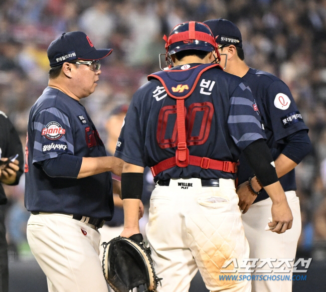 It's worth 9 billion won...Why was manager Kim Tae-hyung angry when he took the mound in the second inning? 