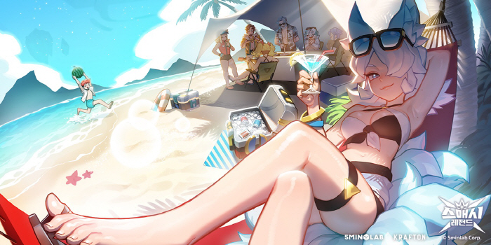 5 Min Lab's action game 'Smash Legend' and popular legend 'Gumi's summer skin release