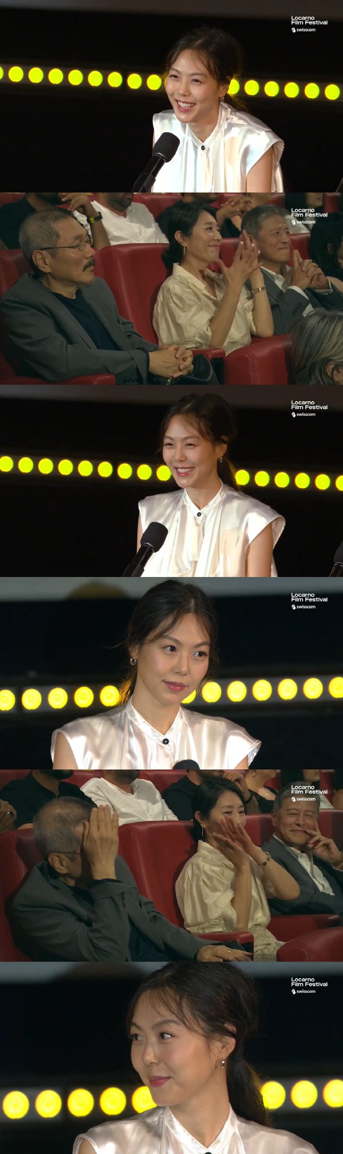  'I love you so much'Best acting award' Kim Minhee, time-savvy gray hair →'Unchanging '♥ Hong Sang-soo' hymn