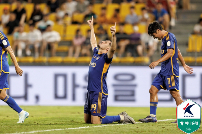 'Ulsan's New Solution' Yago''If you don't score, you're stressed. If you don't get through it, you don't deserve it.'