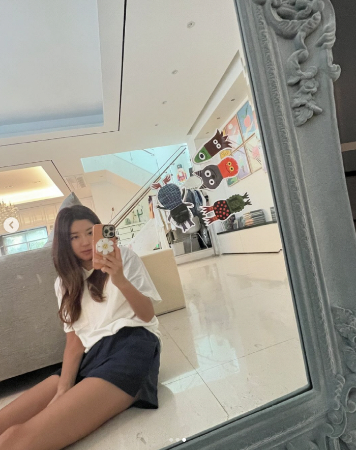 Park Han-byul reveals her son's fatal backside..A magnificent luxury house stands out