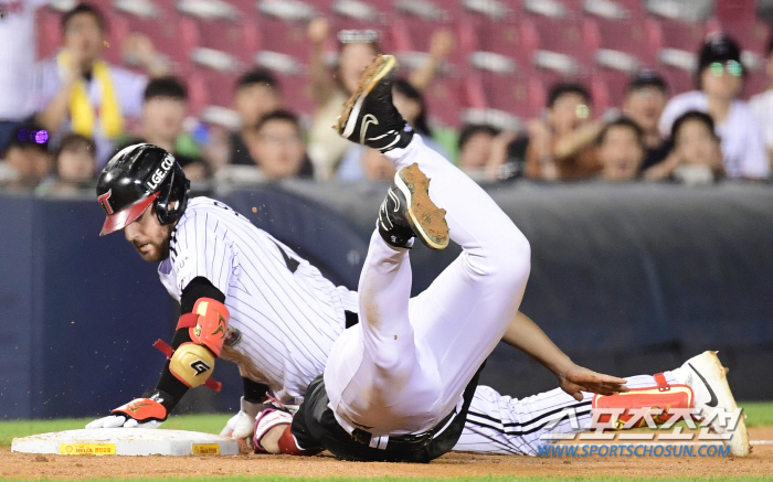 'Finally losing to the killer...' Lim Chan-kyu 6 scoreless innings Hong Chang-ki 3 hits Moon Bo-kyung 2 RBIs LG, 6-1 complete victory. Benjamin and KT's 5th place are at stake after being knocked down by mistakes