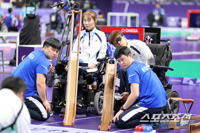 'I was encouraged by watching 10 consecutive Olympic archery games.' Korea's Boccia has lost 10 games in a row. The great challenge begins