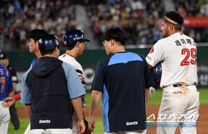 ''196cm big ball and head-on collision'... Chae Eun-sung is truly worried...'Wrapping up nicely without any injuries'