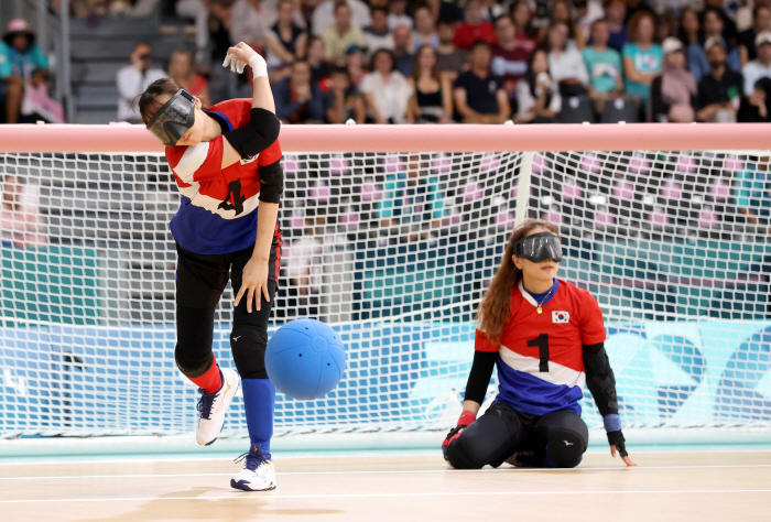 'Rolled the hopes of the quarterfinals' Women's goalball team wins its first group match against France, the host country