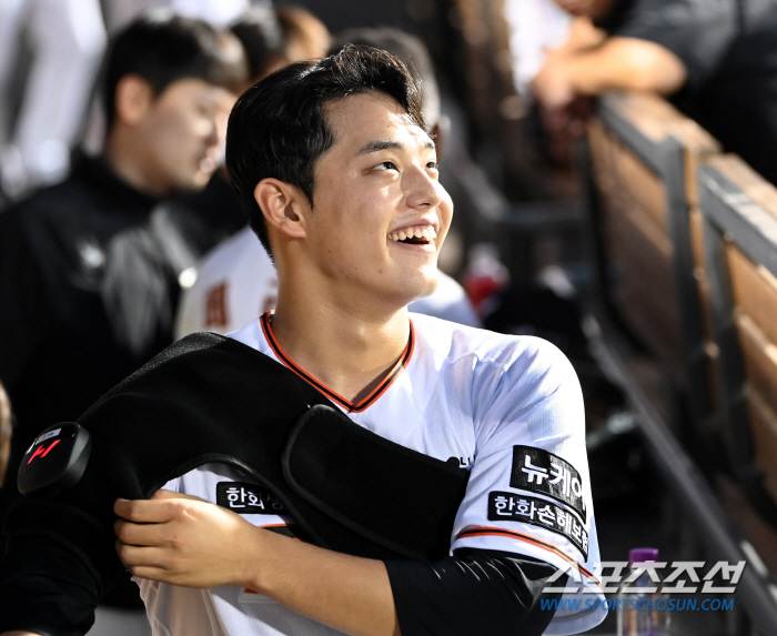Moon Hyun-bin's come-from-behind gun 'Card No. 1 enemy'&Mundongju 160.1km bang! Overcoming bear phobia, Hanwha and Doosan are in 5th place with a 2G car chase