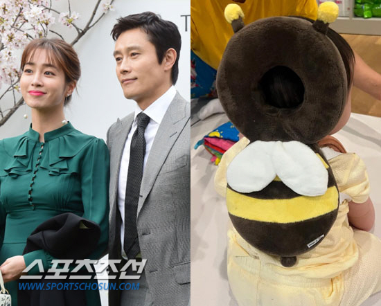 Lee Byung-hun ♥' Lee Min-jung shocked her 8-month-old daughter 'Daddy''My son started with his mother'